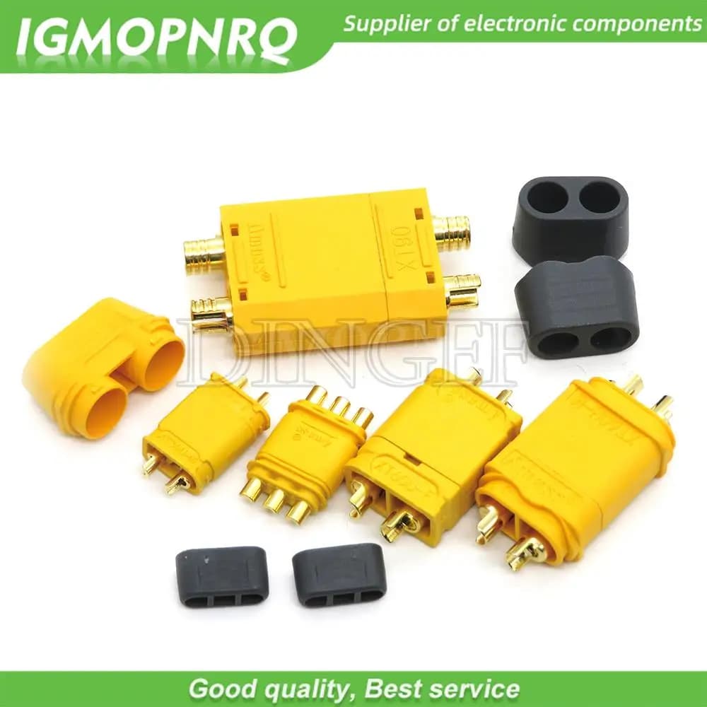 XT60 XT60H XT30U XT90H MR30 Connector with Sheath Housing Male Female Plug Connectors for RC Lipo Battery Rc Drone