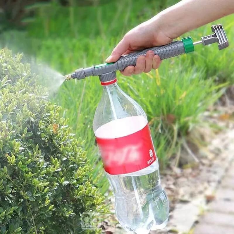 Manual High Pressure Air Pump Sprayer Adjustable Drink Bottle Spray Head Nozzle Garden Watering Tool Sprayer Agriculture Tools