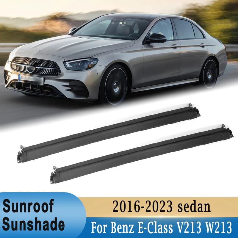 Car Sunroof Curtain Cover Sunshade Assembly Sunroof Visor Roller A2137802600 for Mercedes-Benz E-Class sedan V213 W213 2016-2023