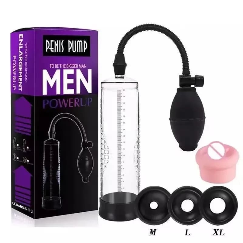 Pompa del pene Pompa per vuoto per l'ingrandimento del pene Estensore del cazzo Giocattolo del sesso per uomini Aumenta la lunghezza Ingranditore Treno maschile Prodotto sexy per adulti erotici
