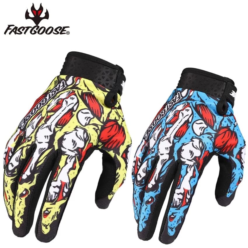 Mtb Mountain Bike Race Gloves Motorcross Gloves MX Motorcycle Gloves Full fingers Bike Gloves Road Driving Gloves BMX MTB Luvas X