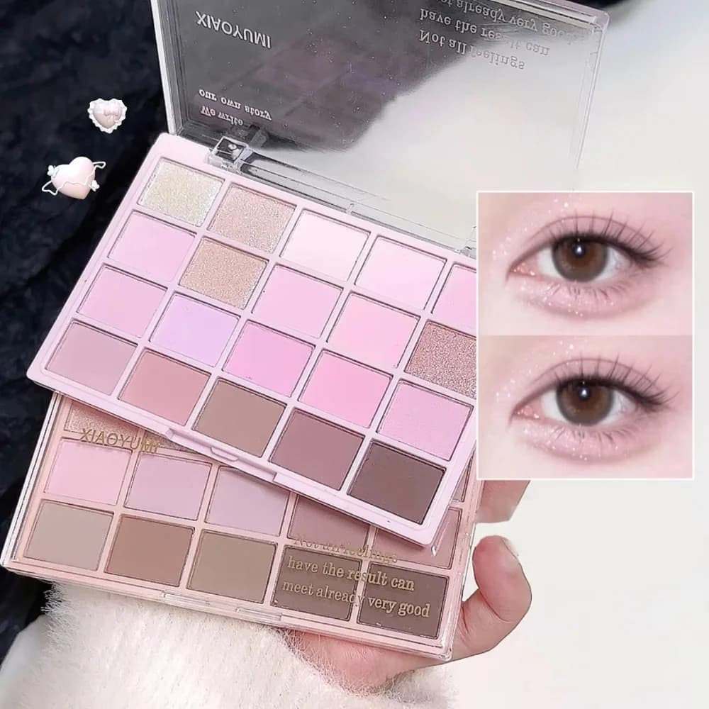 Palettes of Korean opaque umbrellas with low saturation from 20 shades Long-lasting waterproof daily makeup