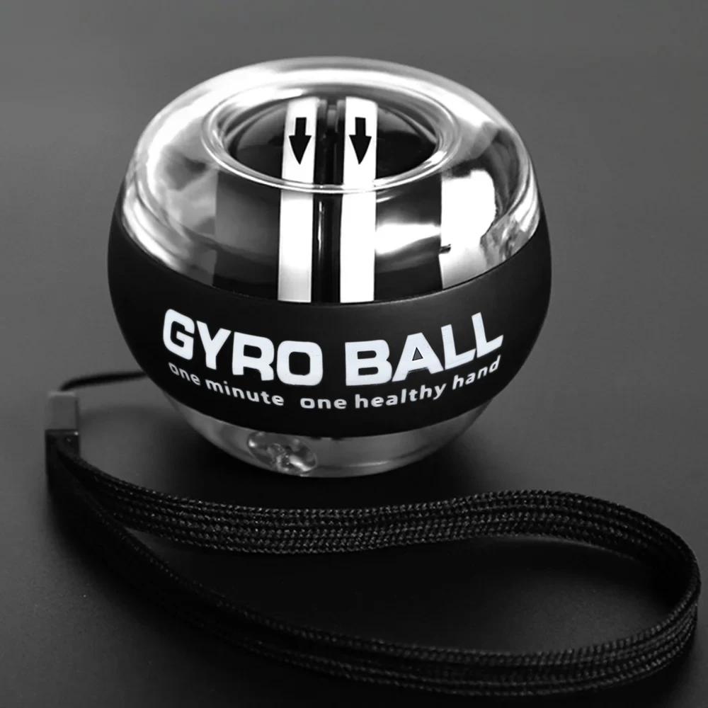 Extruder for for forearm with gyroscopic ball for wrist with automatic start - Wrist strengthening device for arm and fingers training