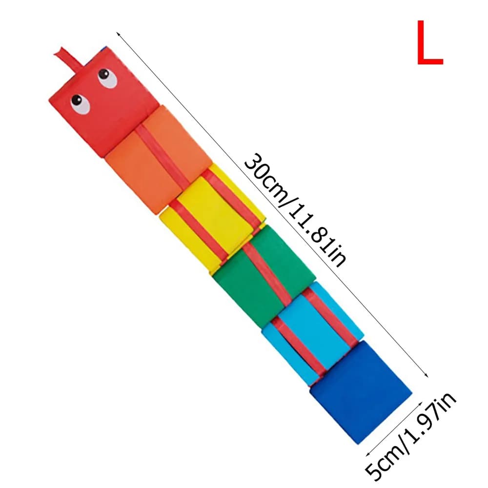 Blocchi Magici Colorati in Legno Creativi, Pieghevoli e Rotanti, per Attività Didattiche Precoce