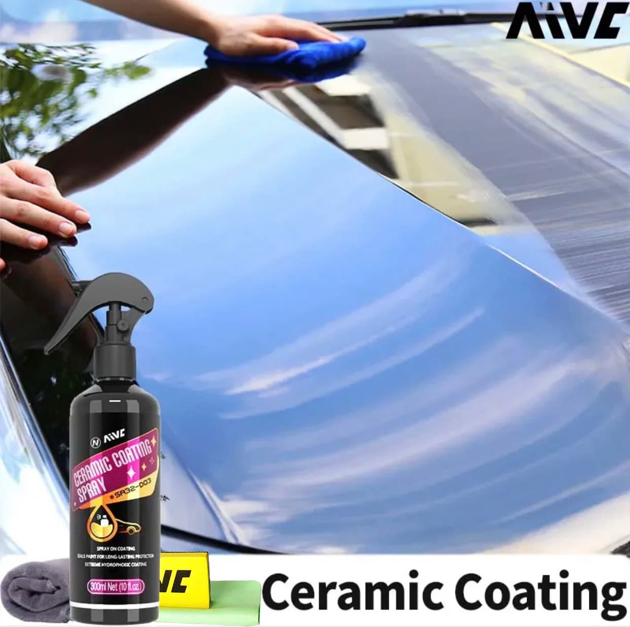 Car Ceramic Coating Spray Hydrophobic Nano Body Polish Removal of scratch repair Care of paint Protection Cera Smalt car details