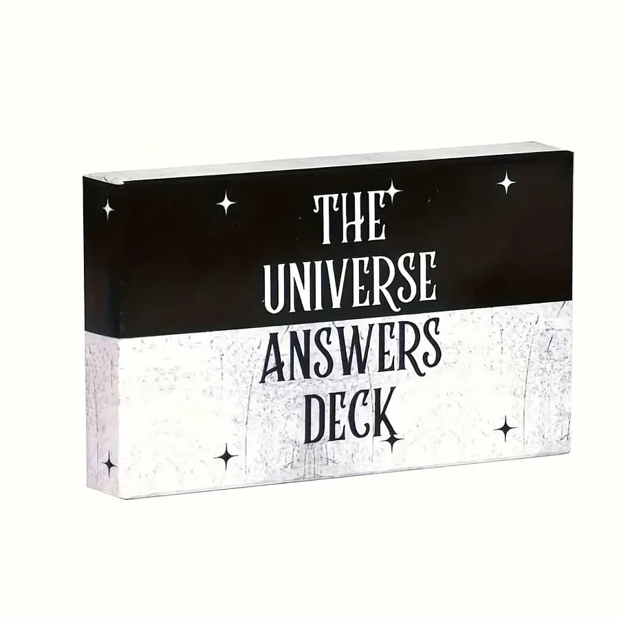 Il mazzo "Cosmic Answer Oracle Cards - Misteriose carte da gioco da tavolo Collector's Edition" combina il mistero con valore da collezione,