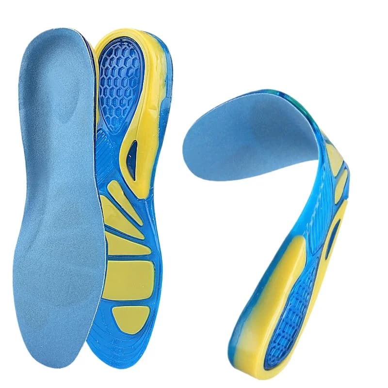 2 pcs/4 pcs solets for shoes silicone gel man sport soles soft cushions anti slip shoe pad support arch arch bearing orthopedic