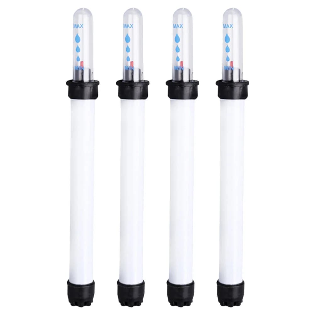 4 pieces water level indicator meter for plants humidity domestic plants flower pot hygrometer measurement analysis