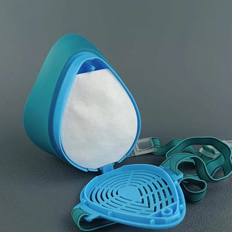 Self-Priming Filter Dust Dustproof Mask Half Mask Respirator Face Mask Suitable for Paint House Decoration Grinding Dust Spray