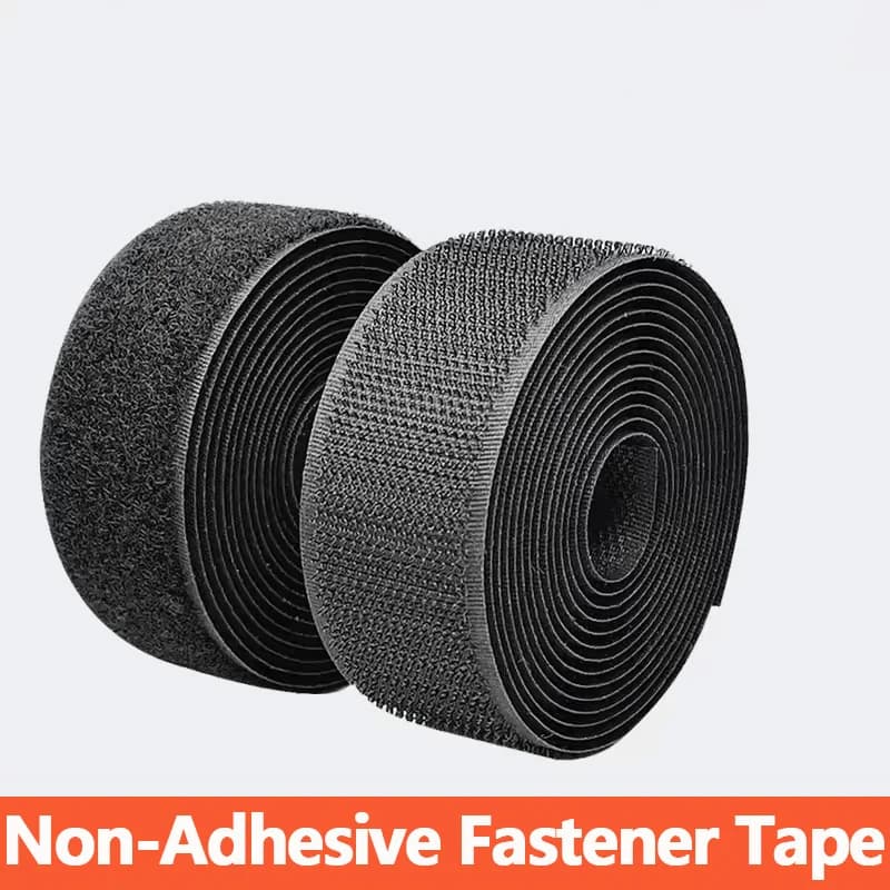 Nastro da cucire da 1-25 metri su gancio e anello nastro di fissaggio Non adesivo strisce di Nylon posteriori elementi di fissaggio in tessuto accessori per cucire 20/25/30/50MM