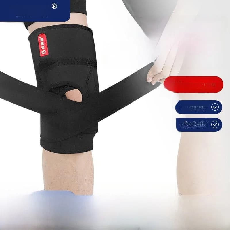Ginocchiere Ultra-Sottili Unisex per Corsa e Sport, Protezione Articolare per Uomini e Donne, Fascia Rotulare a Mezzaluna