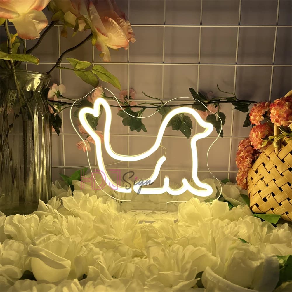 Insegna al neon a LED con delfino per la decorazione della camera da letto dei bambini Luci da scrivania al neon a LED per la casa Decorazione Luce notturna Regalo di compleanno creativo