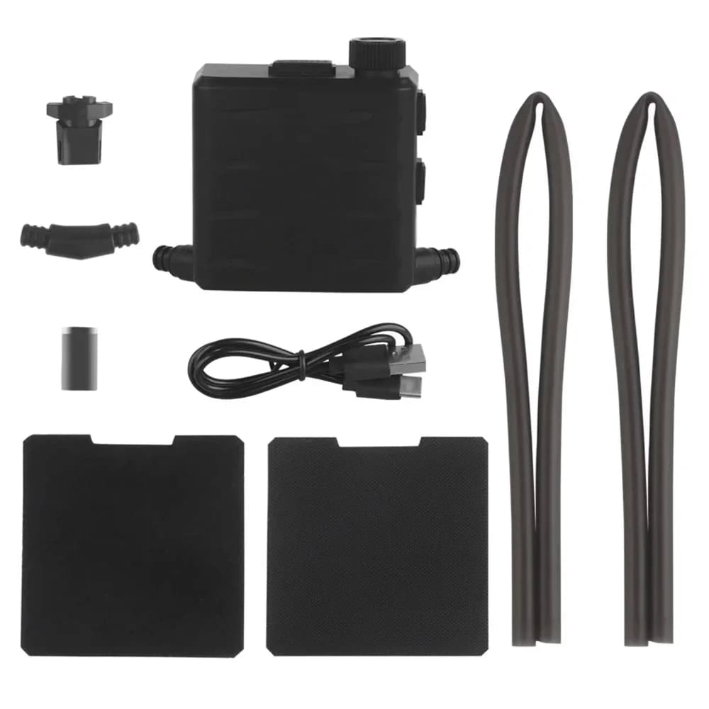 Occhiali tattici Defogger Disappannamento Ventola Kit antiappannamento per Airsoft Tiro Motocross Alpinismo Occhiali protettivi Maschera da sci