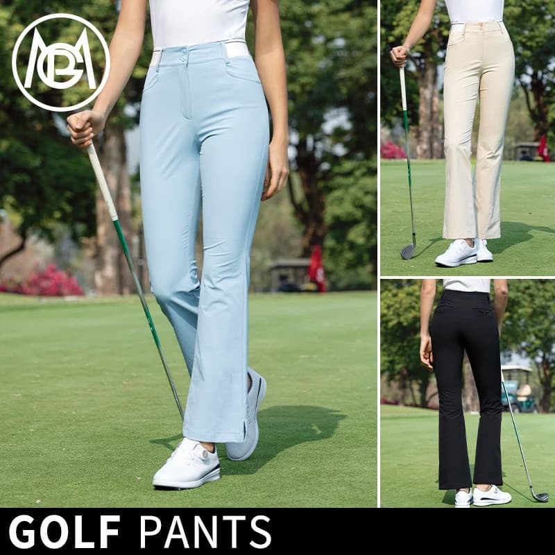 Pantaloni da golf da donna PGM Pantaloni sportivi dimagranti primavera estate KUZ212