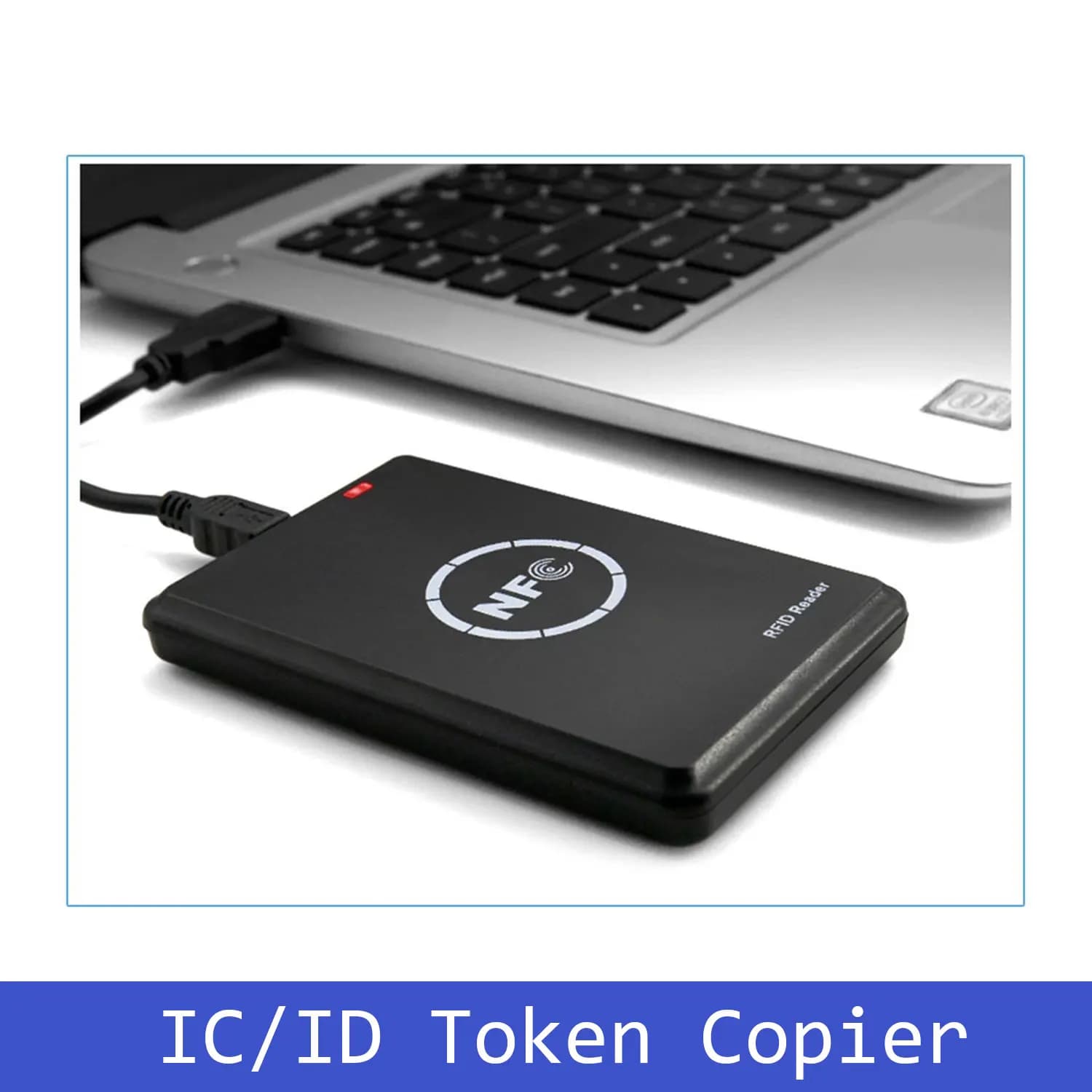 NFC Smart Chip Programmatore IC Token Copier ID Lettore di schede chiave 125Khz T5577 Duplicatore di badge 13.56Mhz UID Tag Clone Writer