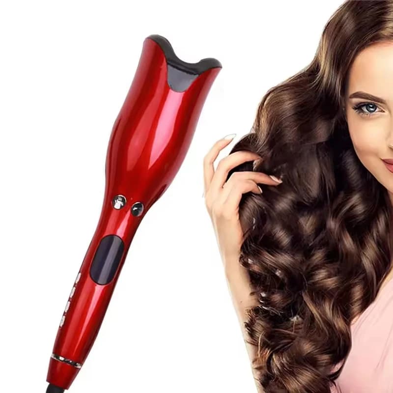 Hot Selling Multifunctional Automatic Rotating Bigodin for Women's Hairstyles Iron Curtains Coated Ceramic Portable