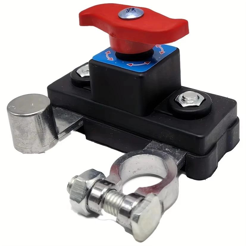 12V 24V Double Voltage Battery Main Break Switch Zinc Alloy Structure Negative Poultry Disconnection Tool Free Design PCB