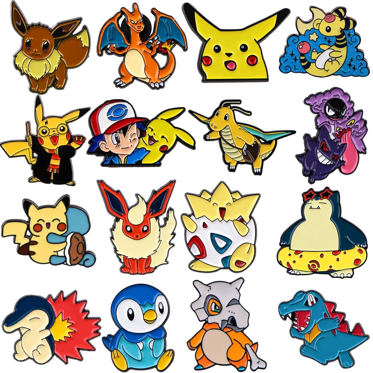 Gengar Spilla smaltata Anime Pocket Monster Pins Abbigliamento Zaino Distintivi da bavero Accessori per gioielli di moda Regali