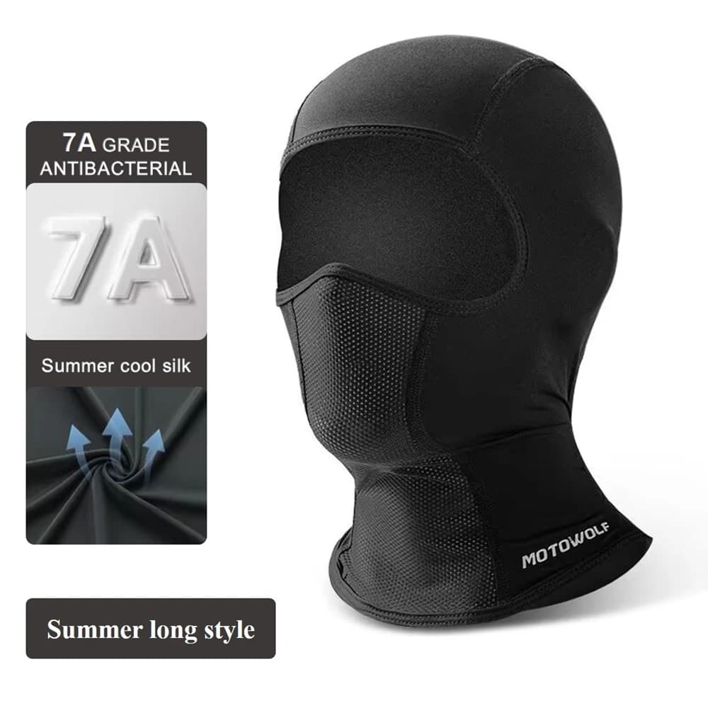 Walk-through Hot mask Integral Winter Four seasons Breathable ski mask Moto Cycling Bike scarf Helmet Moto helmet hood for helmet