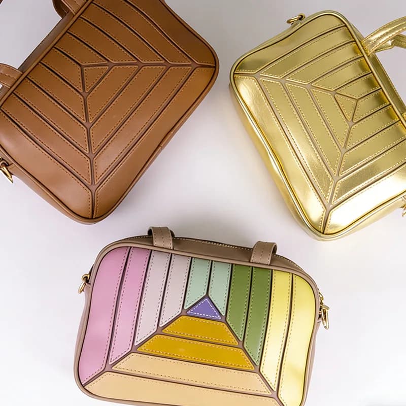 Elegante Borsa in Pelle con Logo a Lettere per Donne, Borsa di Lusso di Grande Capacità Ispirata al Vintage per Signore