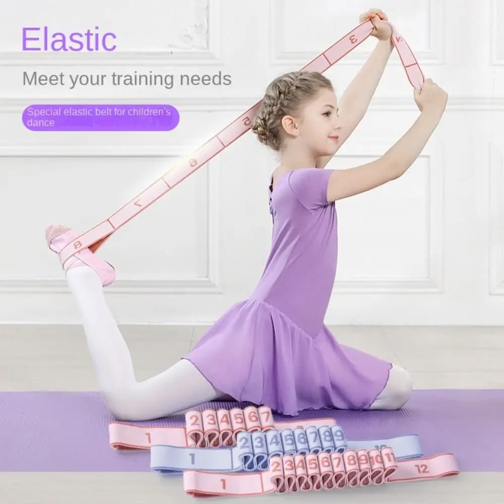 8/10/12 Grid Resistance Band for Yoga Elastic Crossfit Exercise Strength for Fitness Fabric Cotton Yoga Training