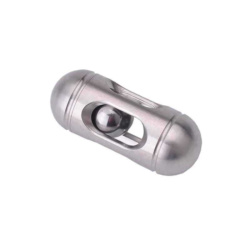 Mini cilindrico in acciaio inossidabile metallo piccolo oggetto adulto EDC ADHD giocattolo antistress giocattoli noiosi giocattoli creativi per il tempo libero