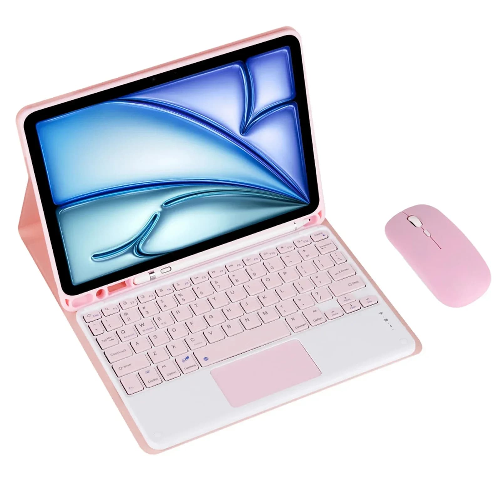 Keyboard and mouse case for Xiaomi Redmi Pad 2 Tablet 10.95 inch Detachable wireless keyboard cover with integrated pen holder