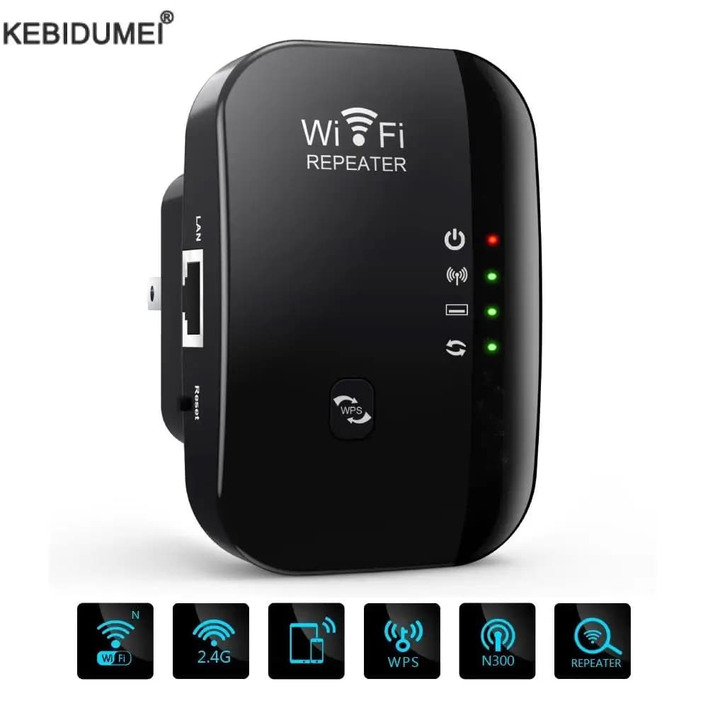 Ripetitore WIFI wireless 300Mbps Estensore Wifi remoto Amplificatore WiFi 802.11N Ripetitore WiFi Reapeter