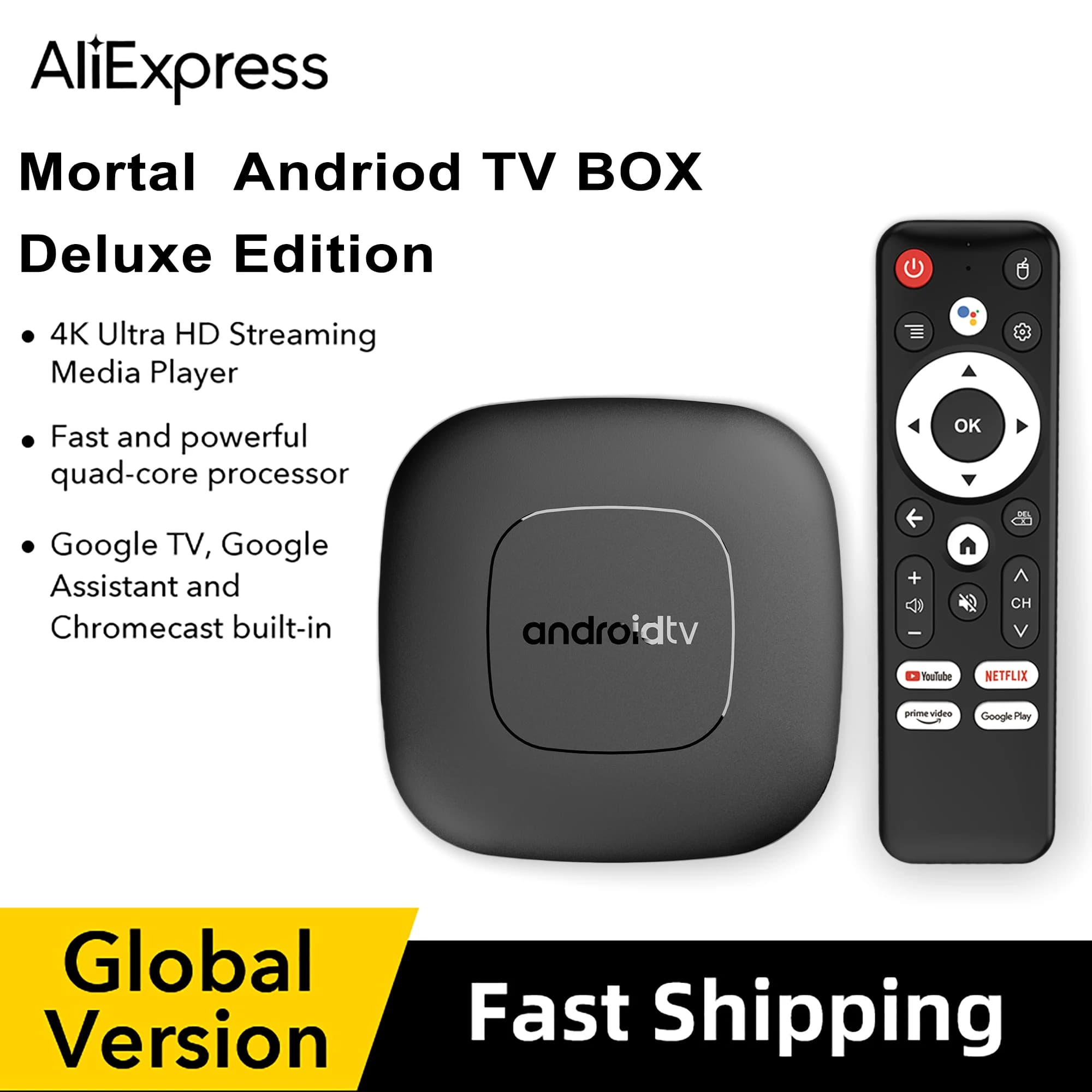 Android13 Smart TV Box Home Theater AllwinnerH313 Google Assistant Netflix Streaming Bluetooth Media Player 2G8G16G 5G Wifi