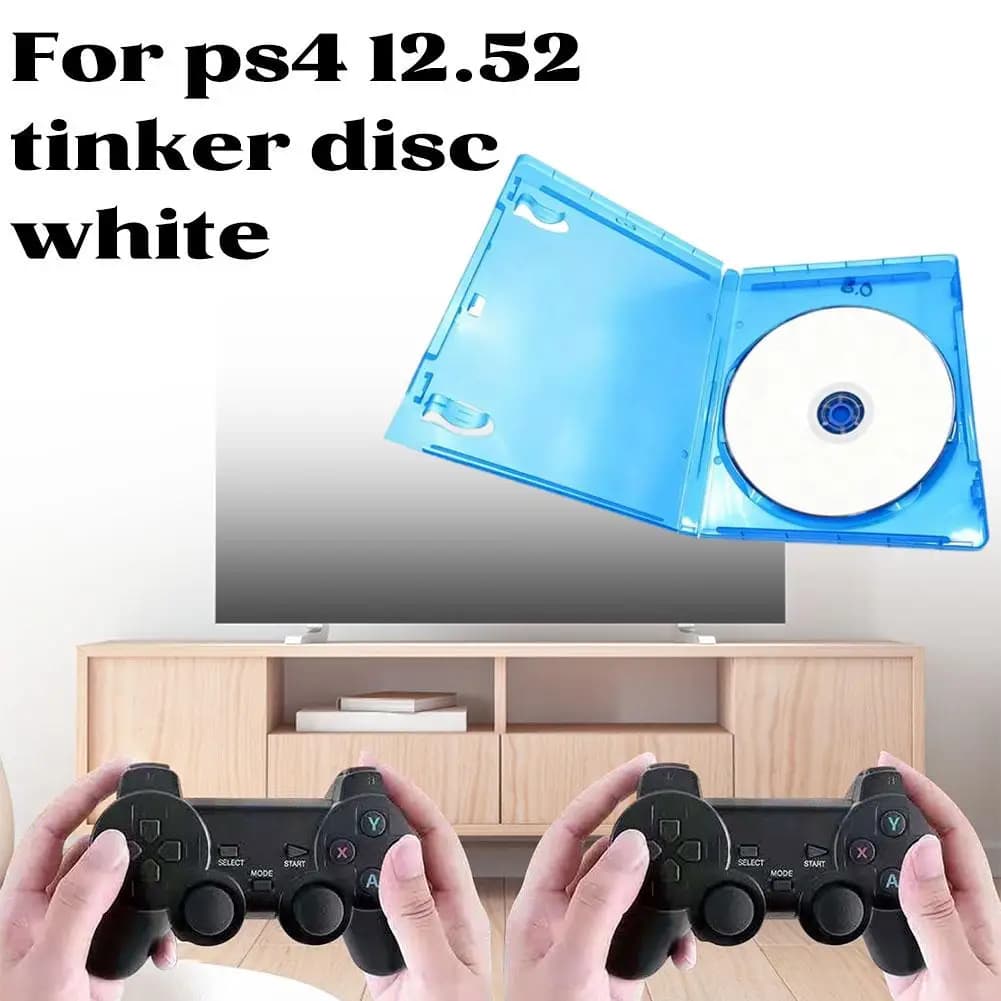 Hard Disk Esterno per PS4 in Confezione Bianca - Compatibile con Jailbreak 12.52, USB 3.0, Plug & Play, Unità di Espansione per Gaming
