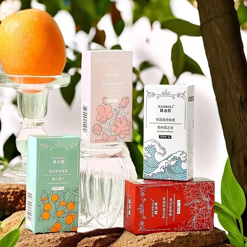 Profumo Solido ai Feromoni per Donne, Balsamo Solido Rinfrescante, Profumo per Appuntamenti e Uso Quotidiano, Regalo Ideale, Deodorante Aromatico Portatile