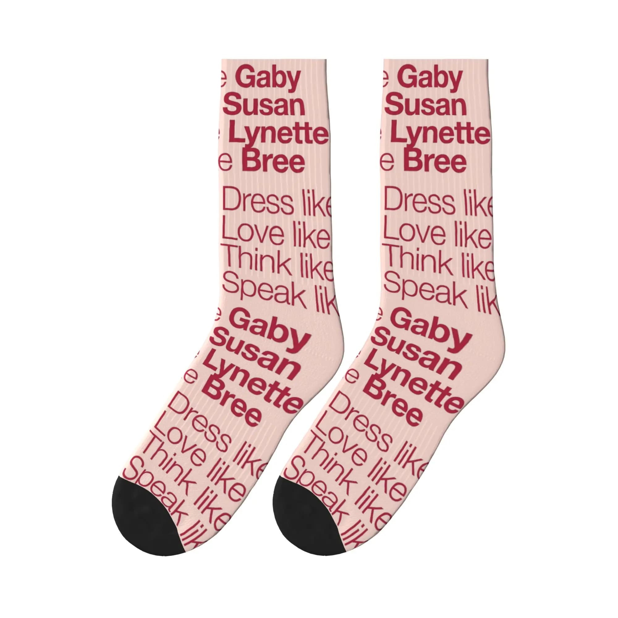 Sports socks Desperate Housewives (Red Peach) High quality socks Long socks for all seasons for unisex birthday gift