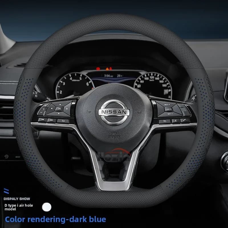 Coprivolante in Pelle per Nissan Qashqai, Juke, Sentra, Kicks, Xtrail, Versa, Altima 2023 2024 2025 2026, Accessori Auto