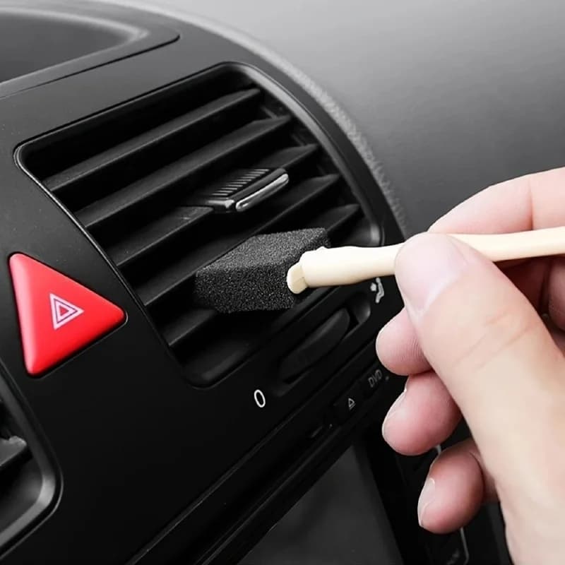 Super Sale 30pcs Car Air Vent Cleaning Brush, A Fine Cleaning and Dust Removal Tool, Car Interior Air Vent Cleaning Brush Set.