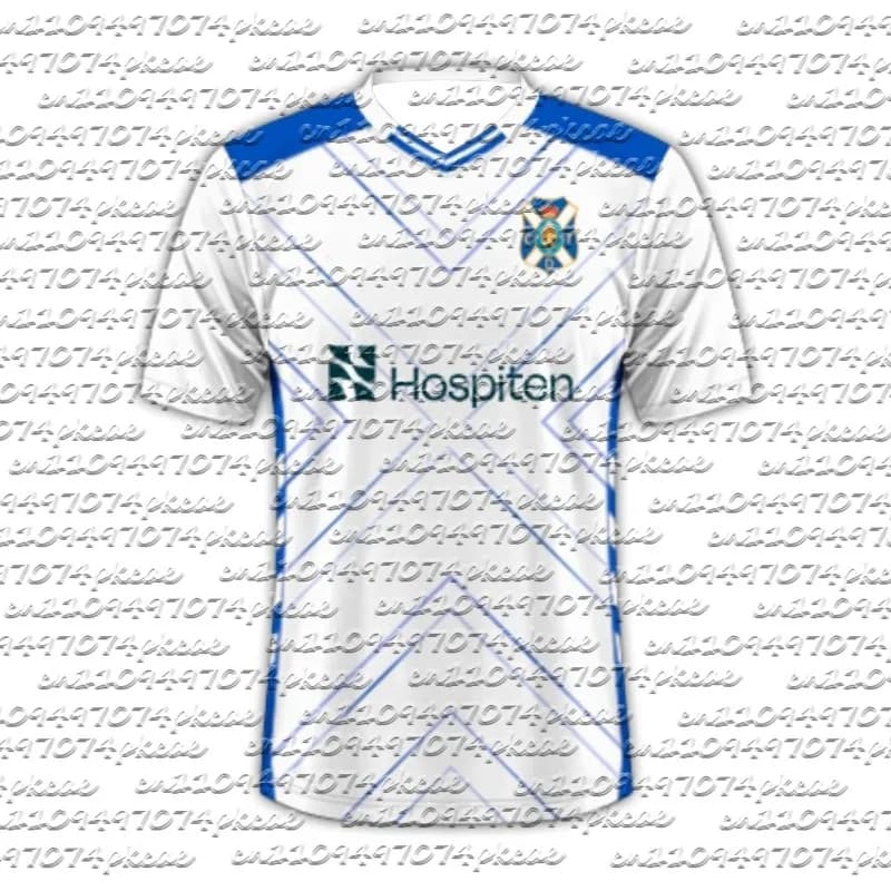 New 25/26 CD Tenerife B 3D Printed Spain Football jersey T-shirt Adults and Children Breathable Fast drying Comfortable sportswear