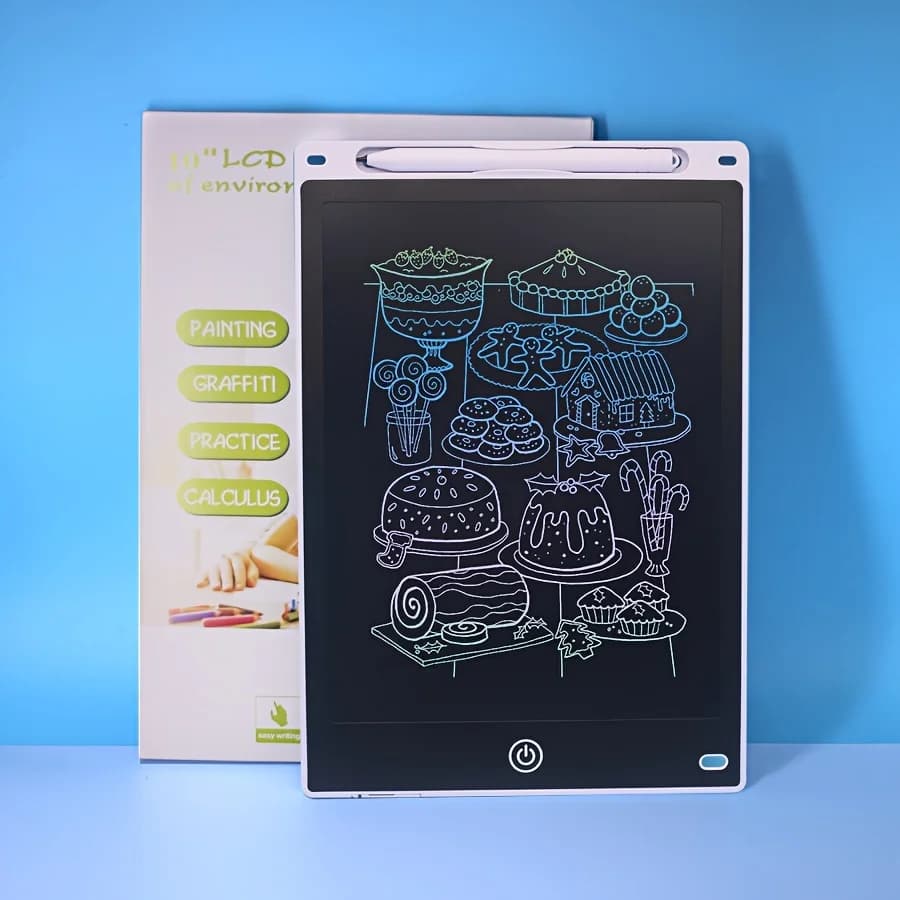 Tavoletta da scrittura da 10 pollici Tavoletta elettronica per scrittura a mano Tavoletta da disegno Tavoletta da scrittura con schermo LCD grafica digitale