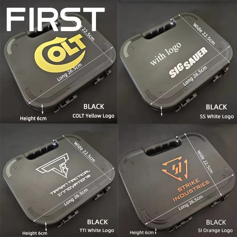 New tactical safety suitcase Gloc rigid shell in ABS Fallproof waterproof toolbox Hunting accessories Storage box