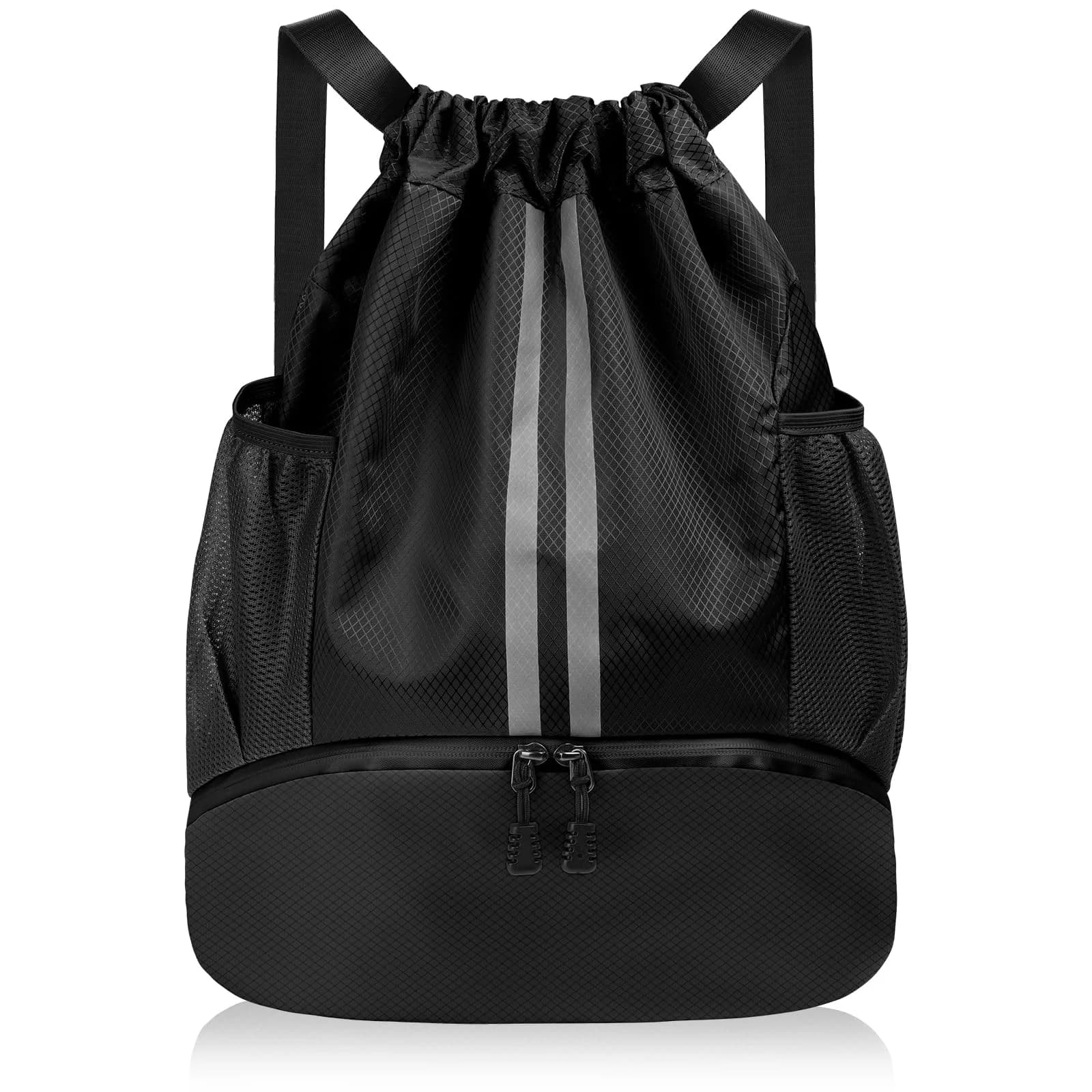 Borsa Sportiva alla Moda, Zaino da Palestra, Grande Borsa per Calcio e Basket, Zaino Femminile per Fitness, Scuola e Viaggi di Fine Settimana