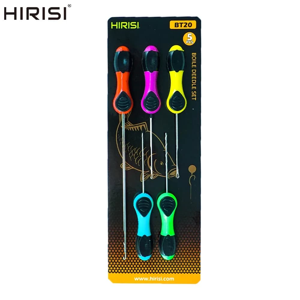 5x Strumento per la pesca alla carpa Set di aghi per esca Pop Up Boilie Rigs BT20 Gancio per carpa Rig Strumenti per la creazione di accessori