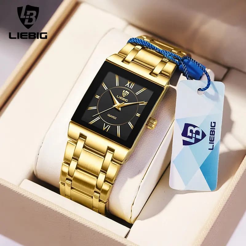 LiEBIG Women's Luxury Quartz Wristwatches for Women's Fashion Fashion 30m Waterproof Women's Women's Watches Relogio Female