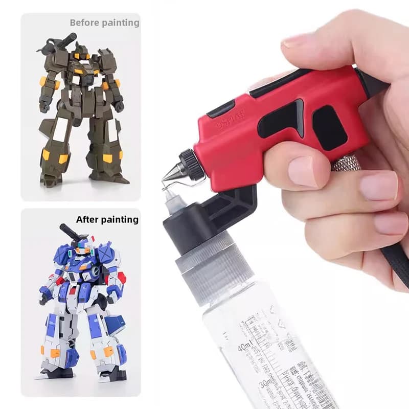 Anti-corrosion without washing Model PP Painting Aerograph Pistola for hobby DIY tool for painting models