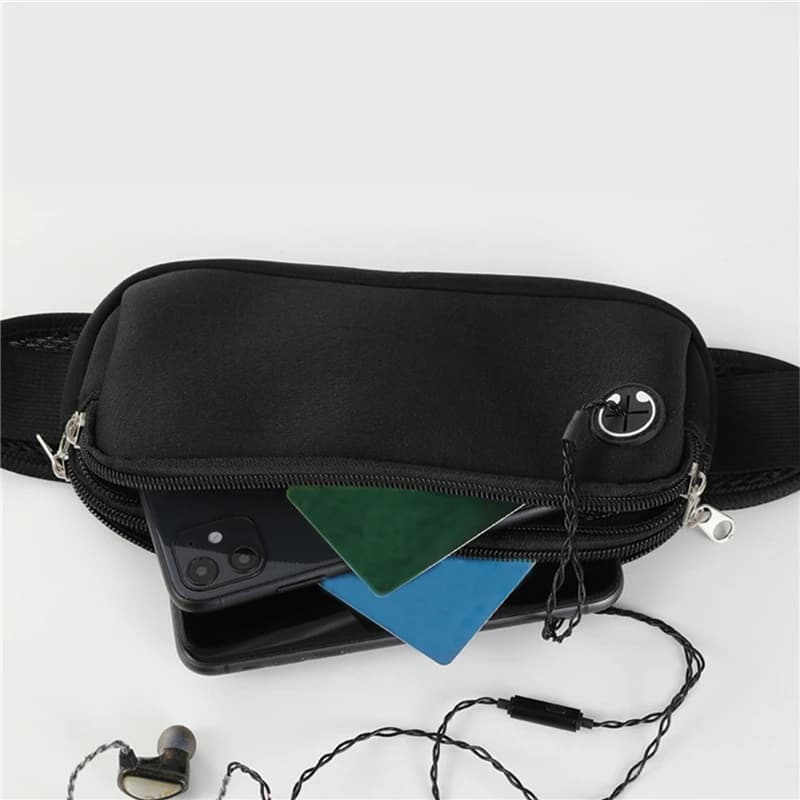Running Waist Bags for Sports Phone Unisex Women's Ultra-thin Waterproof Gymnastic Waist Bag for Cycling