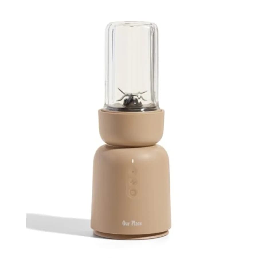 Frullatore Splendor - 1000W ad Alta Potenza, Lame Ultra Affilate, 2 Modalità di Frullatura, Include Bicchiere Personale da 750 ml e Set Coperchio per Bere, per Frullati Omogenei