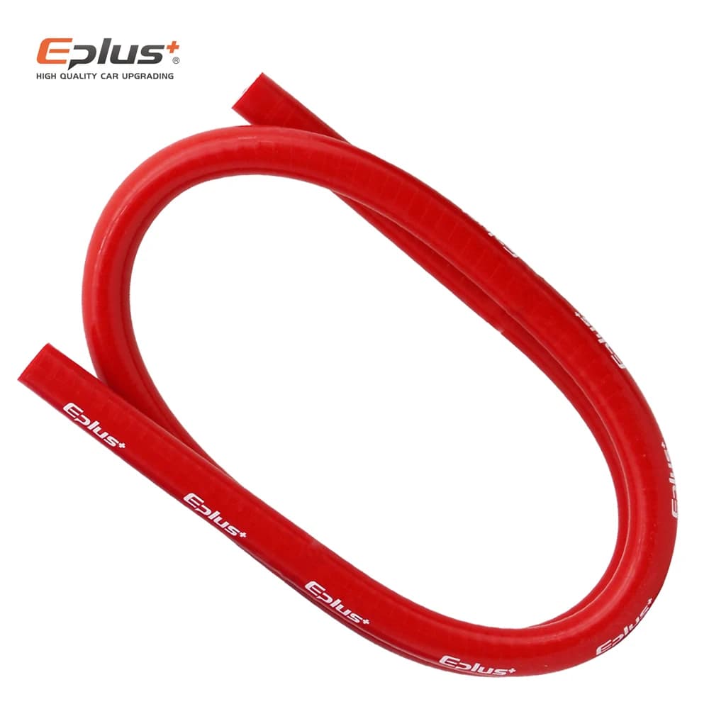 EPLUS 4 strati Tubi in silicone poliestere dritto 1 metro Motore per auto Tubo universale in gel di silice ad alta temperatura Rosso Multi formato