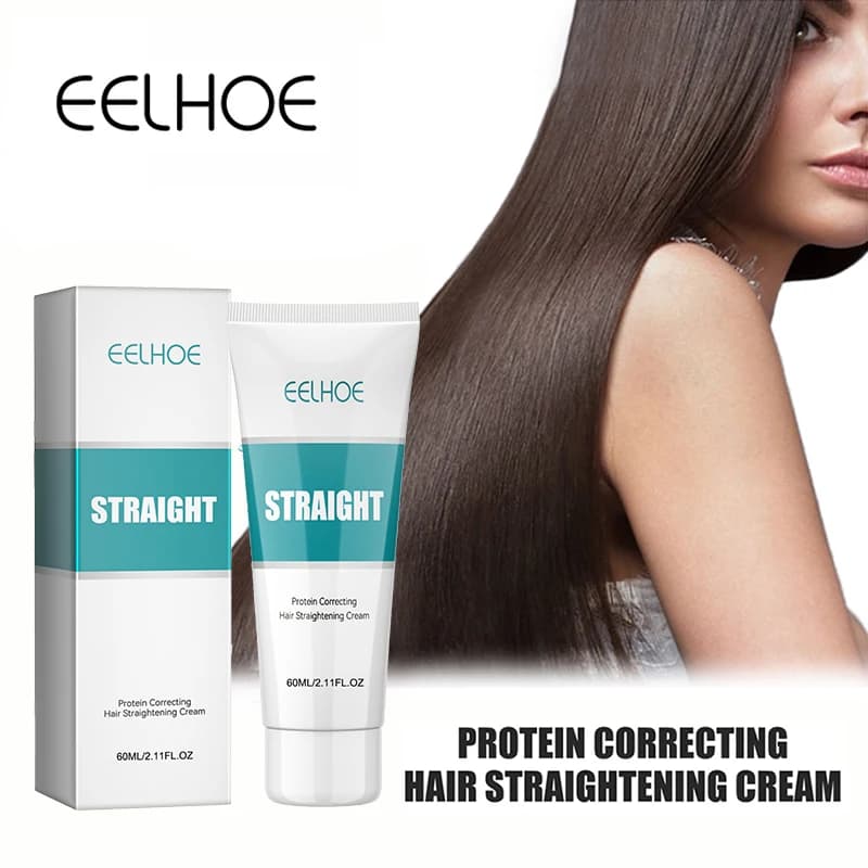 60 ml keratin smoothing hair cream Professional treatment damaged Protein correction cream for faster smoothing curly hair care