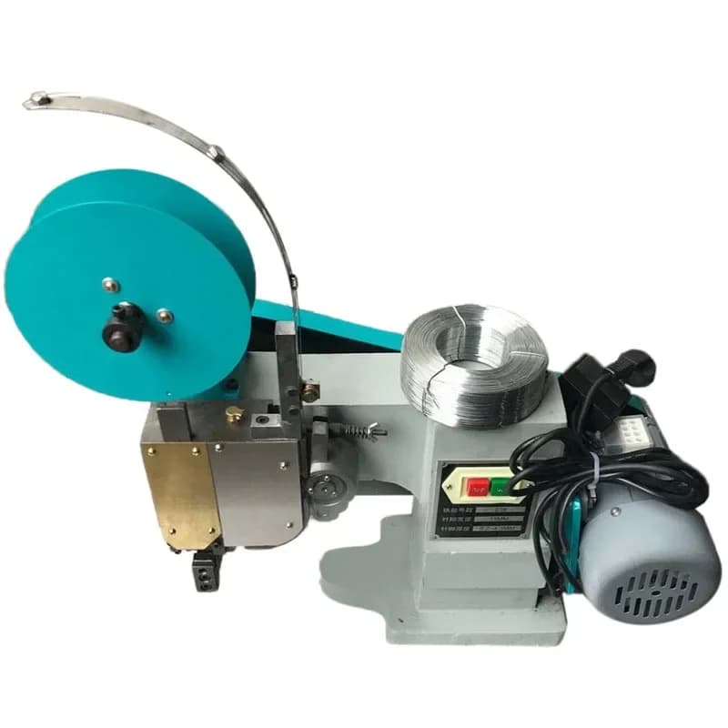 220v Elettrico Anello di Ferro Rilegatrice Macchina Equitazione Cucitrice Sella Filo Vincolante Macchina Ad Alta Velocità Sella Cucitura Cucitrice Fol