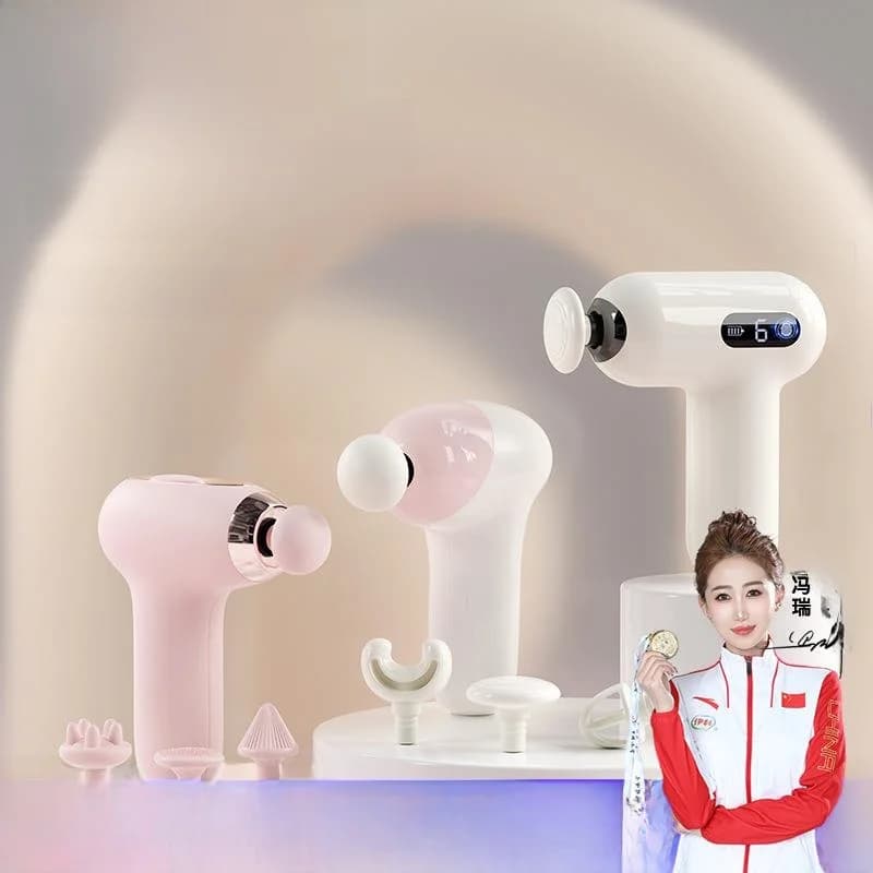Portable Fitness Sports Whole Body Fascia Relaxation High Frequency Vibration Massager Fascia Gun Sports Yoga Fitness