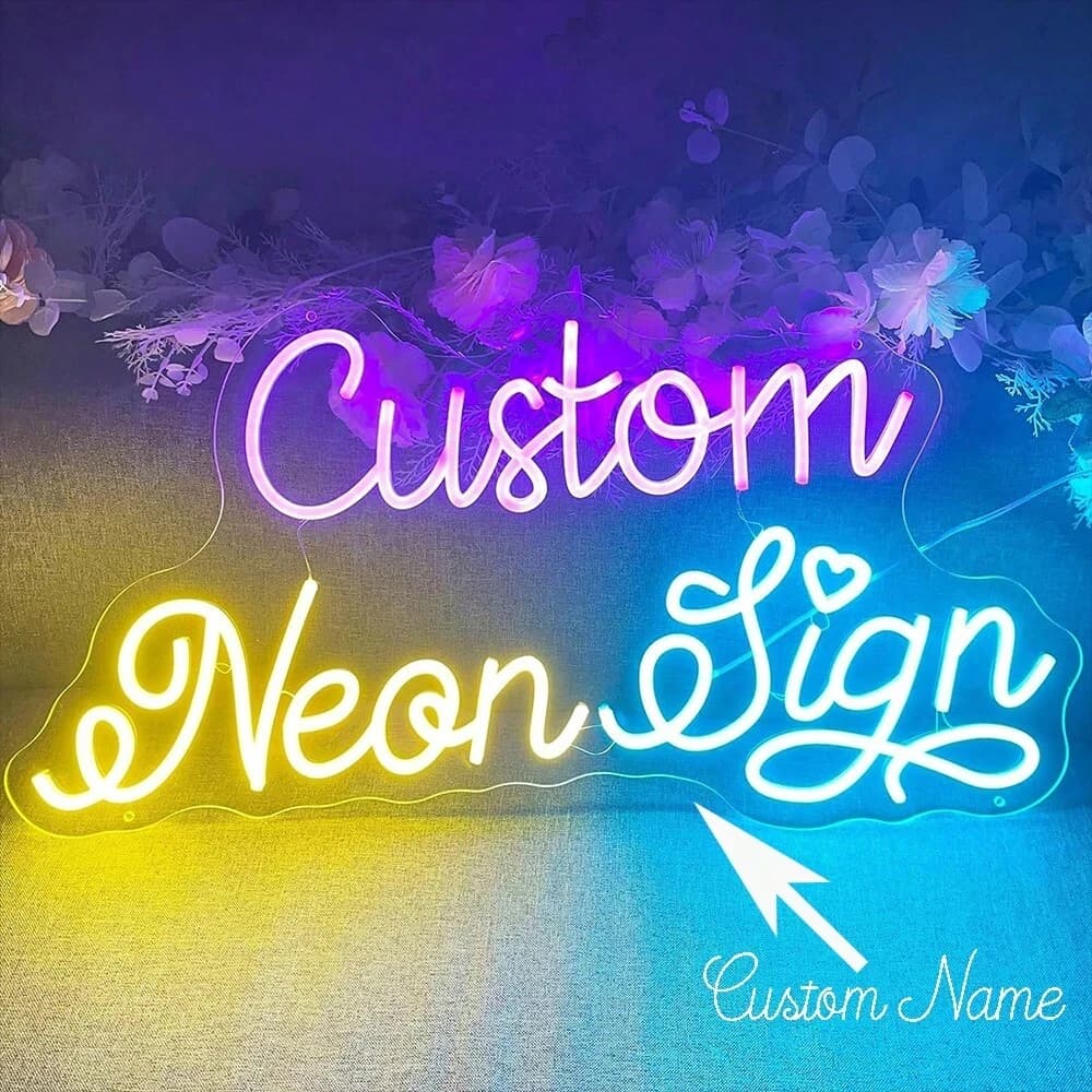 Insegna con nome a led personalizzato Regalo per bambini Insegne con nome personalizzato Regalo per adolescenti Insegna al neon a led per decorazioni da parete Decorazioni per la camera da letto Regali personalizzati