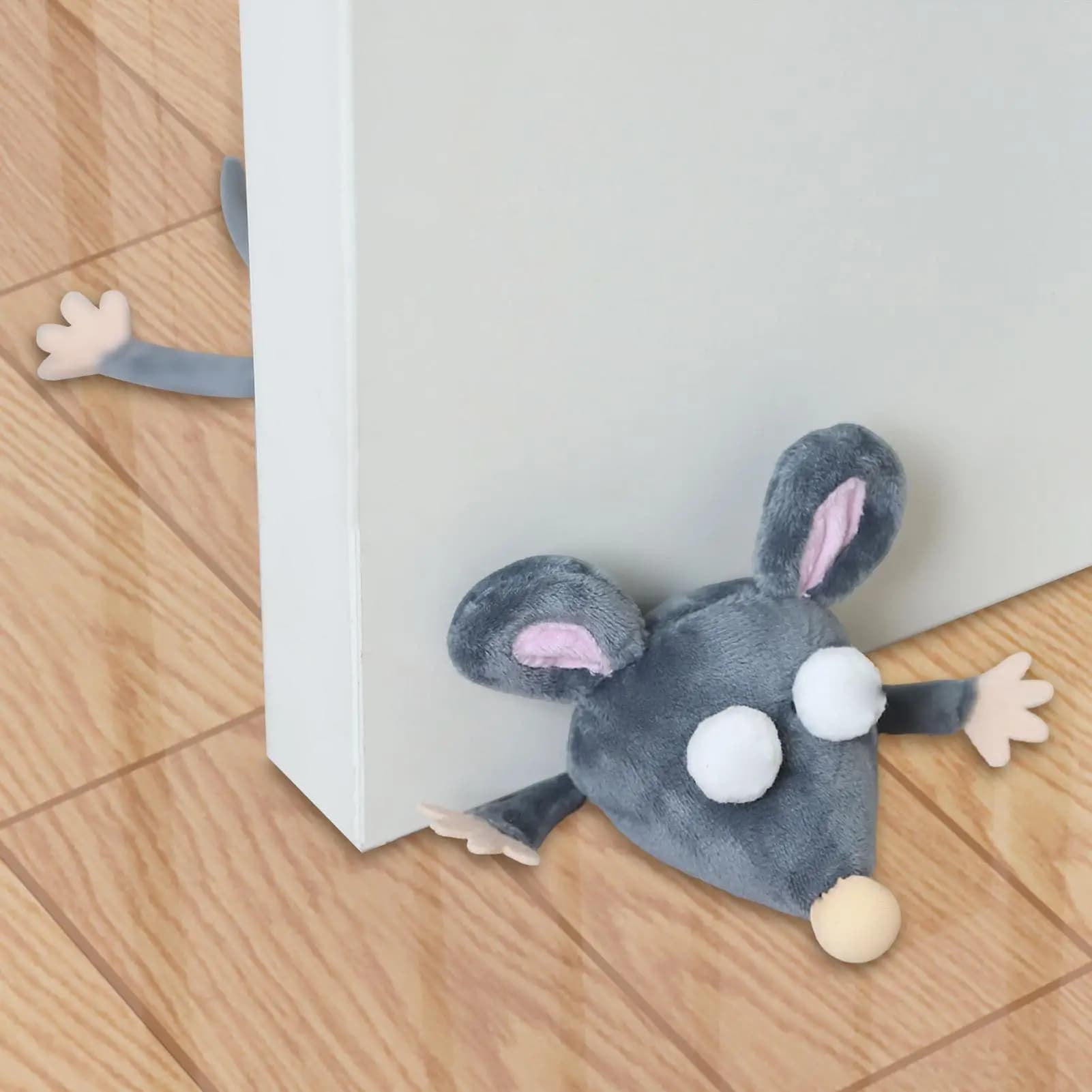 Fermaporta Peluche Divertente Decorazioni per la casa Figura decorativa del fumetto Fermaporta per soggiorno Ingresso Cucina Pavimento Hotel Ufficio