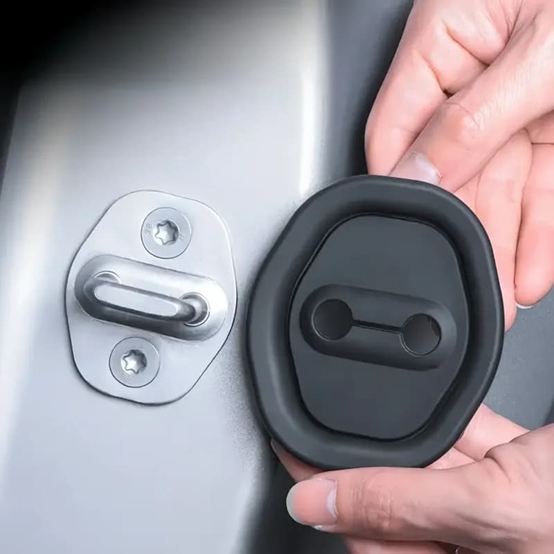 4 pcs general motors door lock rubber sleeve protective bearing shock absorption buffer anticollision paste